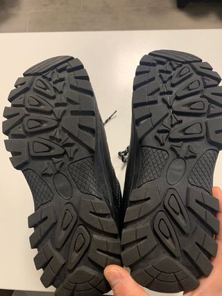 Botas de nieve negras para mujer