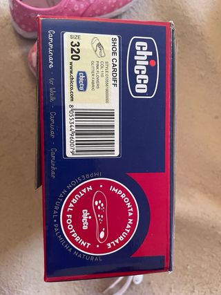 Scarpe Chicco n.32 rosa floreali