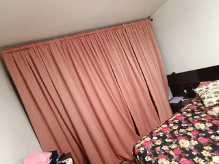 Cortinas Ikea Semiopacas termicas Rosa anaranjado