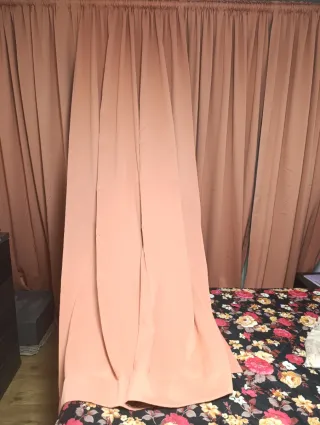 Cortinas Ikea Semiopacas termicas Rosa anaranjado