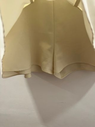 Falda pantalón blanca