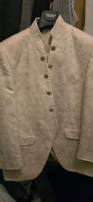 Traje Novio Arax Gazzo Beige/Oro