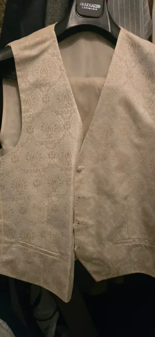 Traje Novio Arax Gazzo Beige/Oro