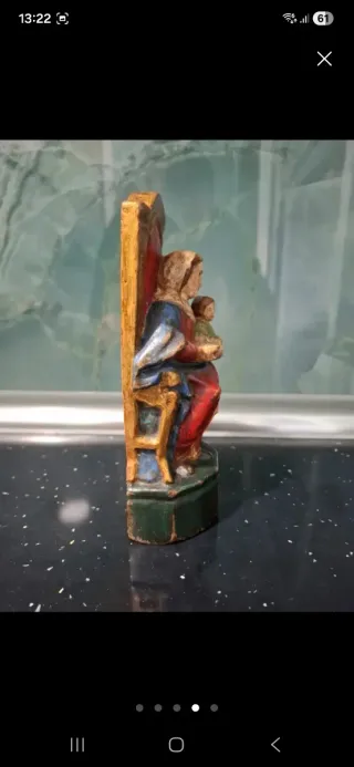 Oferta  Talla Santa Ana y Virgen Siglo xviii