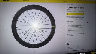 Mavic Cosmic SLR 65 Disc Juego Ruedas