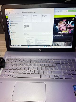 HP Envy i7 - 16GB RAM - 256GB SSD - NVIDIA GTX 4GB