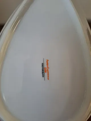 Piatto ciotola goccia Andrea Fontebasso porcellana