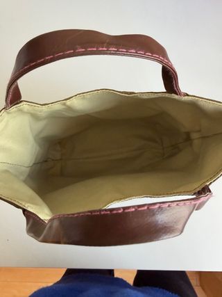 Bolso de lona verde a estrenar