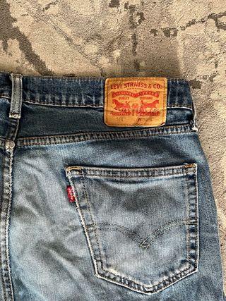 Vaqueros Levi's Hombre Azules