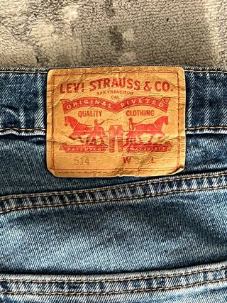 Vaqueros Levi's Hombre Azules