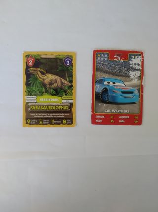 Cromos de fútbol Topps y Panini