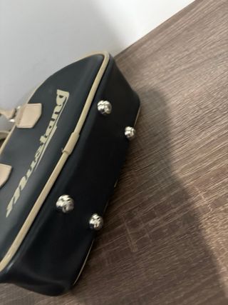 Bolso Mustang Negro y Beige