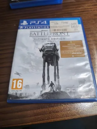 PS4 (PlayStation 4) Negra + 4 Juegos