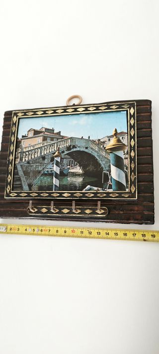 Portachiavi da parete Venezia in legno