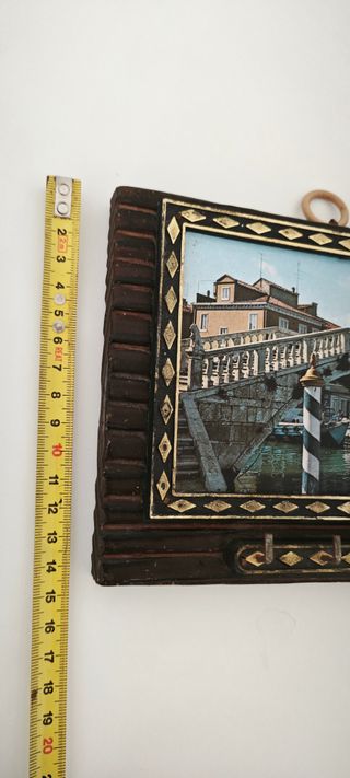 Portachiavi da parete Venezia in legno