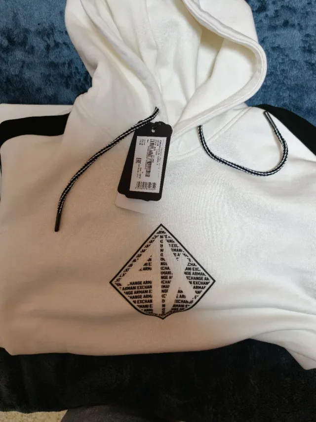 Sudadera blanca hombre nueva
