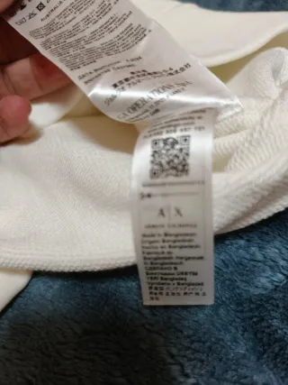 Sudadera blanca hombre nueva