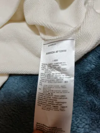 Sudadera blanca hombre nueva