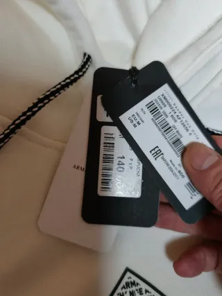 Sudadera blanca hombre nueva