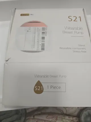 Sacaleches S21 Wearable 1 Pieza