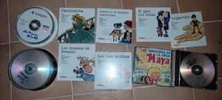 Lote 7 DVDs Películas Infantiles Clásicas