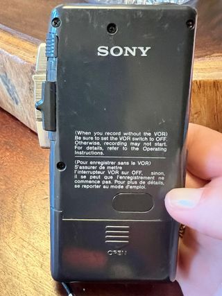 Grabadora Voz Sony VOR Vintage