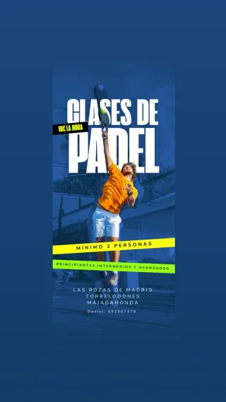 Clases particulares de pádel