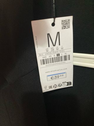 Blazer/Americana Negra Talla M