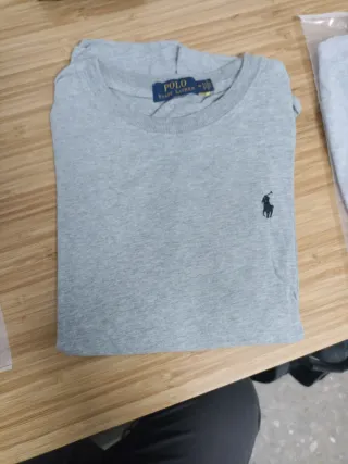 Camiseta Polo Ralph Lauren Gris