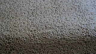 Colcha Ganchillo Beige