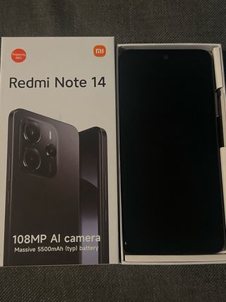Xiaomi Redmi Note 14 Negro