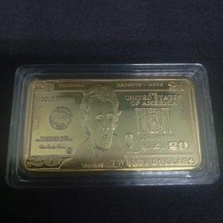 2 MONEDAS: 20 DOLLAR + ESTATUA DE LA LIBERTAD