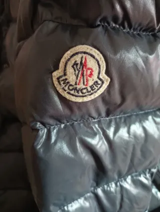 Moncler Giubbotto Negro Talla 1