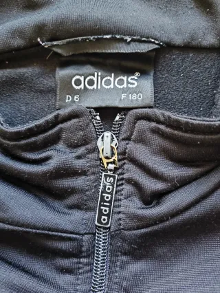 adidas originals firebird track jacket black size