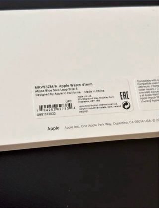 Apple Watch 7 41mm Midnight Aluminum Mod. A2473.