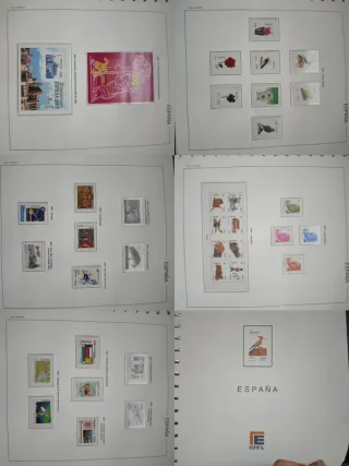 Álbum de sellos España 2007-2008