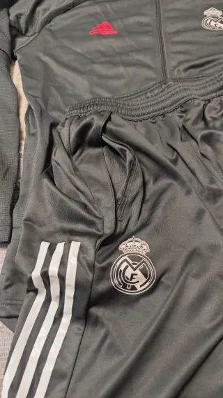 Chándal Real Madrid Adidas Gris