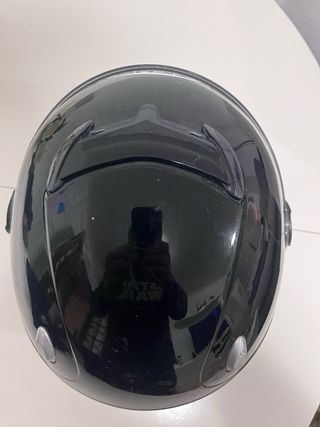 Casco Jet Zeus Negro