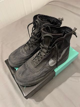 Nike Air Force 1 Shell Black Size 40(Women)