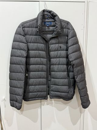 Chaqueta Plumífero Ralph Lauren Talla M Gris