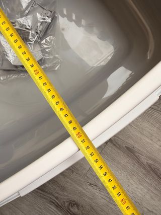 Box di sabbia XXL per gatti, scatola di sabbia per gatti