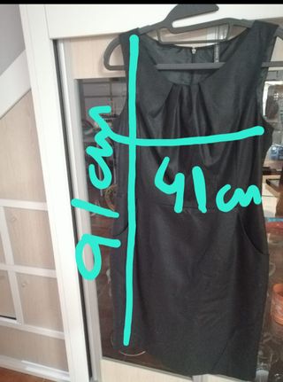 Vestido Naf Naf Negro Talla M