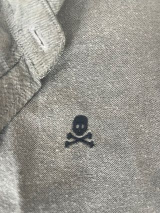 Camisa Scalpers gris hombre talla L