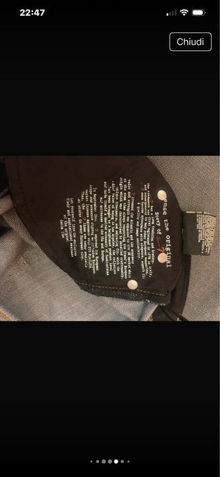 Jeans donna Seven blu ricamo sulle tasche oro