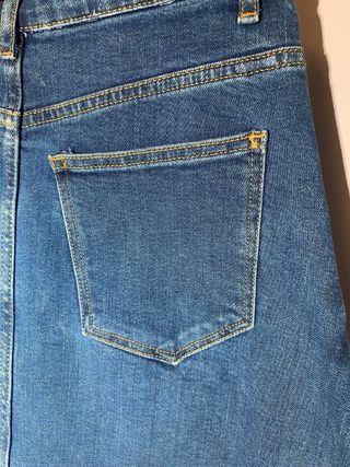 Falda vaquera Zara Talla S