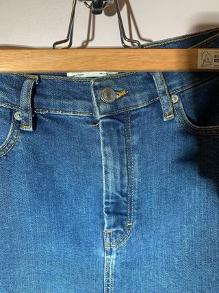 Falda vaquera Zara Talla S