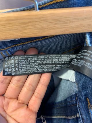 Falda vaquera Zara Talla S