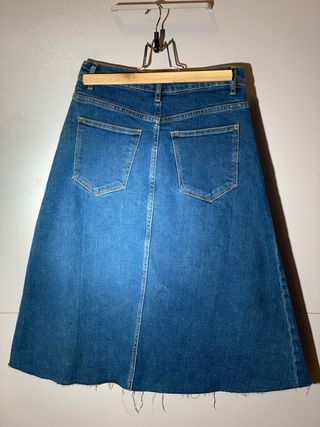 Falda vaquera Zara Talla S