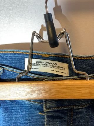 Falda vaquera Zara Talla S