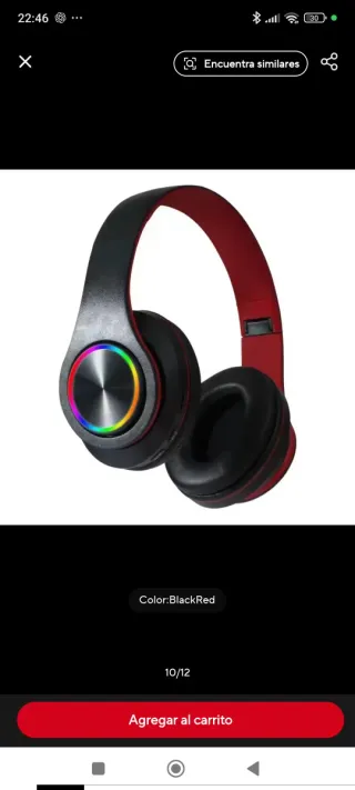 Auriculares Bluetooth Plegables